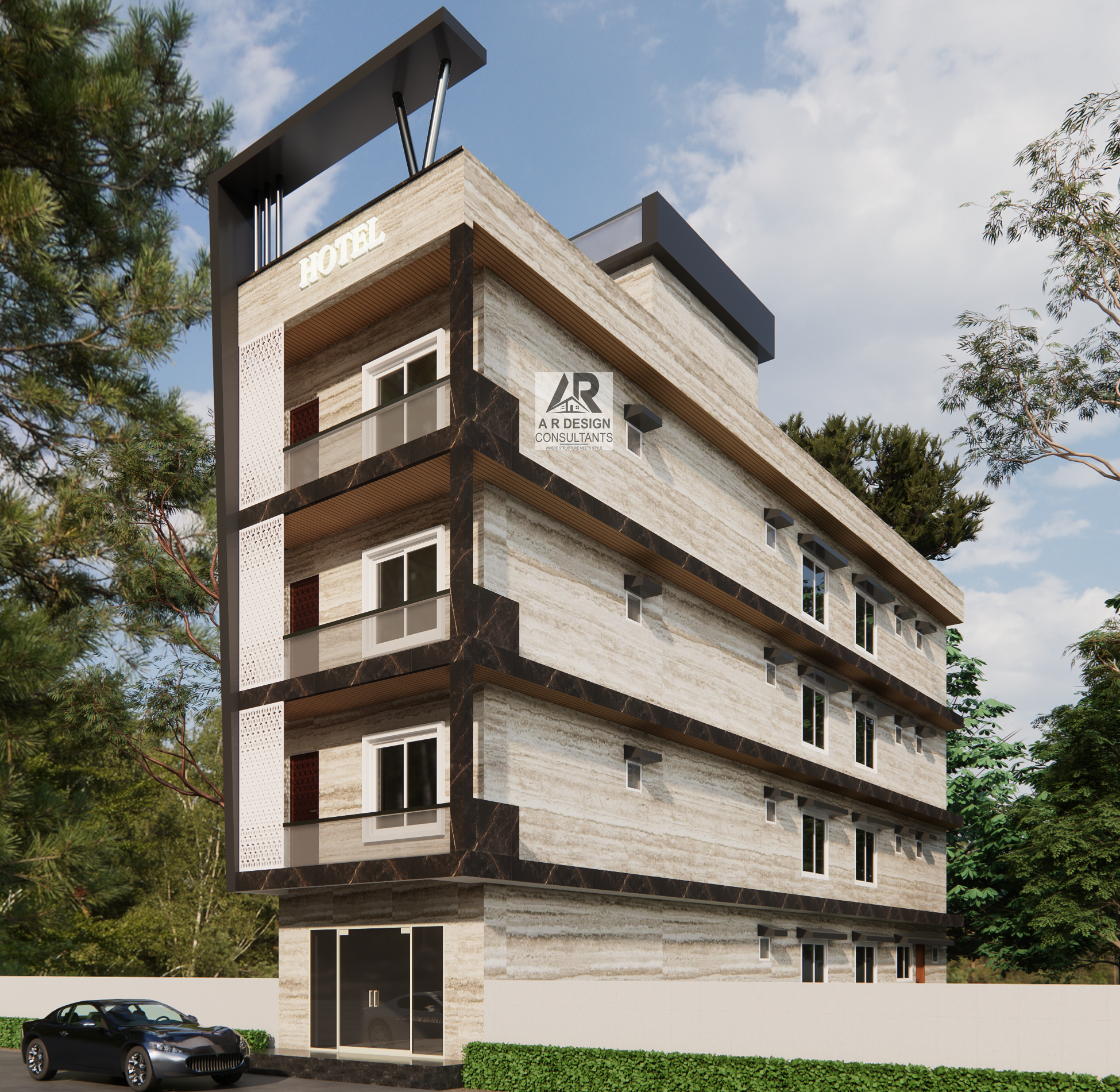 Hotel at Rudraprayag, Uttarakhand (Mr Shukla)